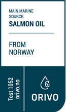 Natural Pharmaceuticals „OmegaMarine Junior+“ Logo Orivo.